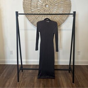 ABERCROMBIE & FITCH DARK GRAY DRESS